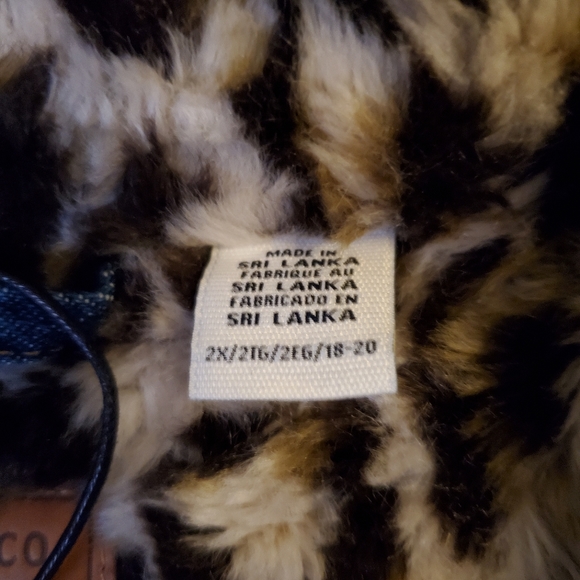 Levi's leopard denim jacket - Picture 4 of 6